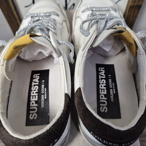 Golden Goose Womens Sneakers Size 38 In Great Condition - Picture 10 of 10